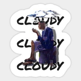 Cloudy ☁️ Day Sticker